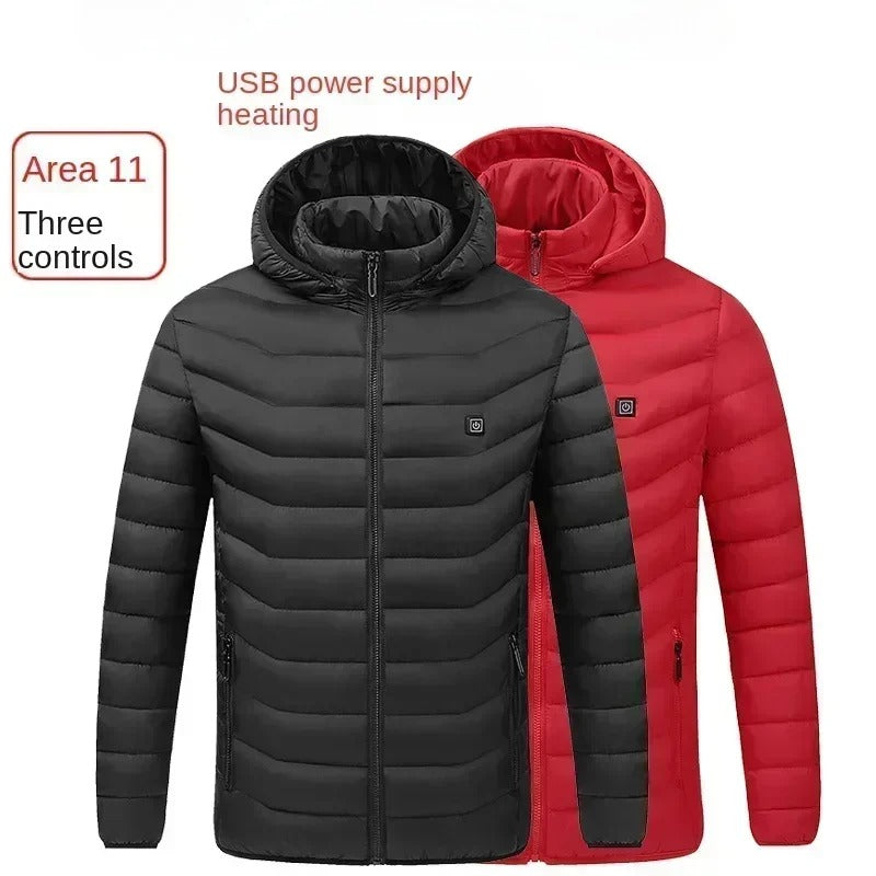 heated puffer jacket