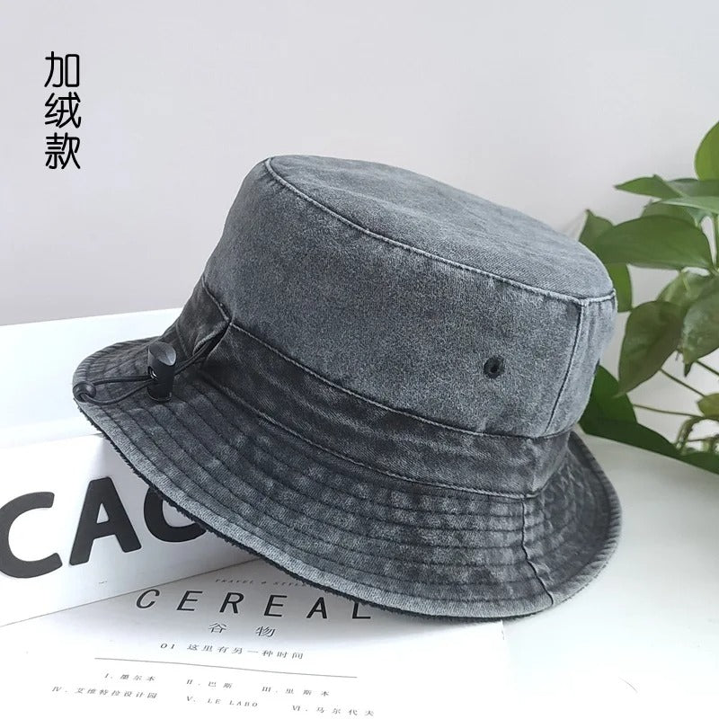 fleece lined bucket hat