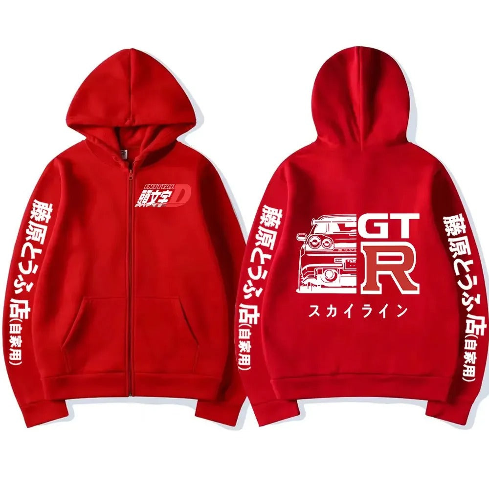 gtr zip up hoodie