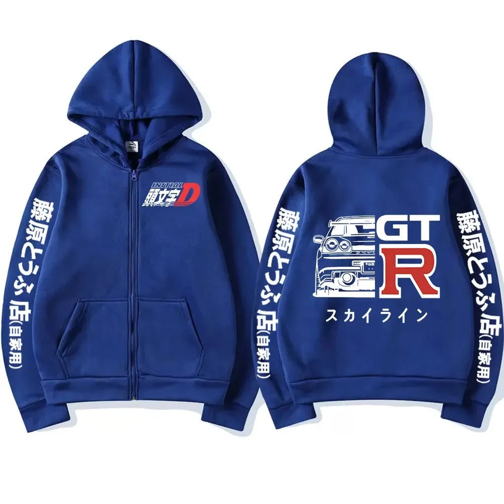 gtr zip up hoodie